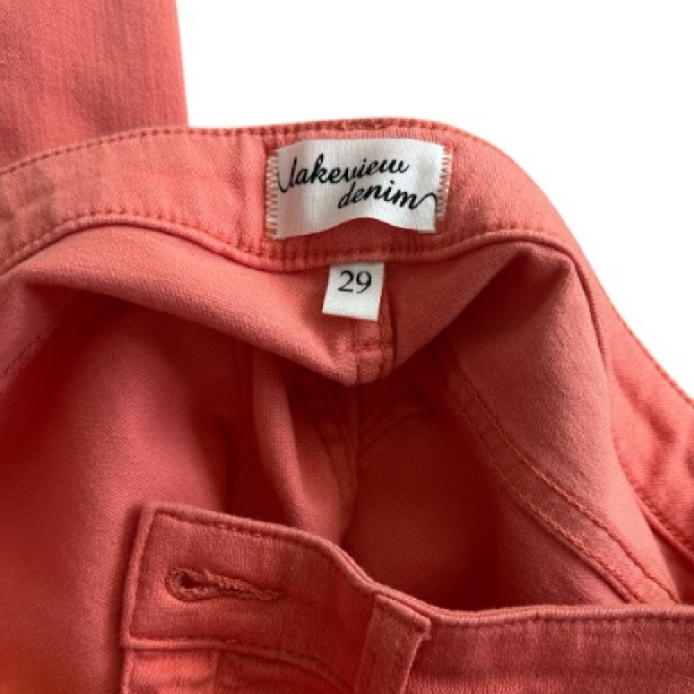 Lakeview Denim Coral Skinny Jeans Size 29 PLAY - Picture 4 of 4